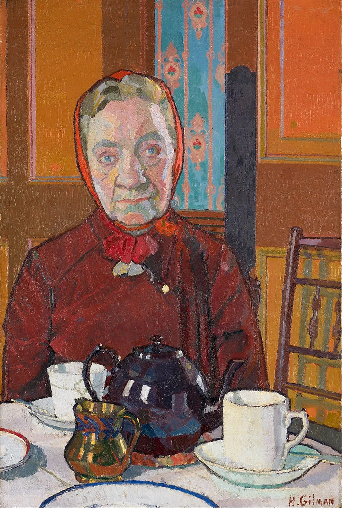 Harold Gilman - La signora Mounter, Walker Art Gallery, Liverpool